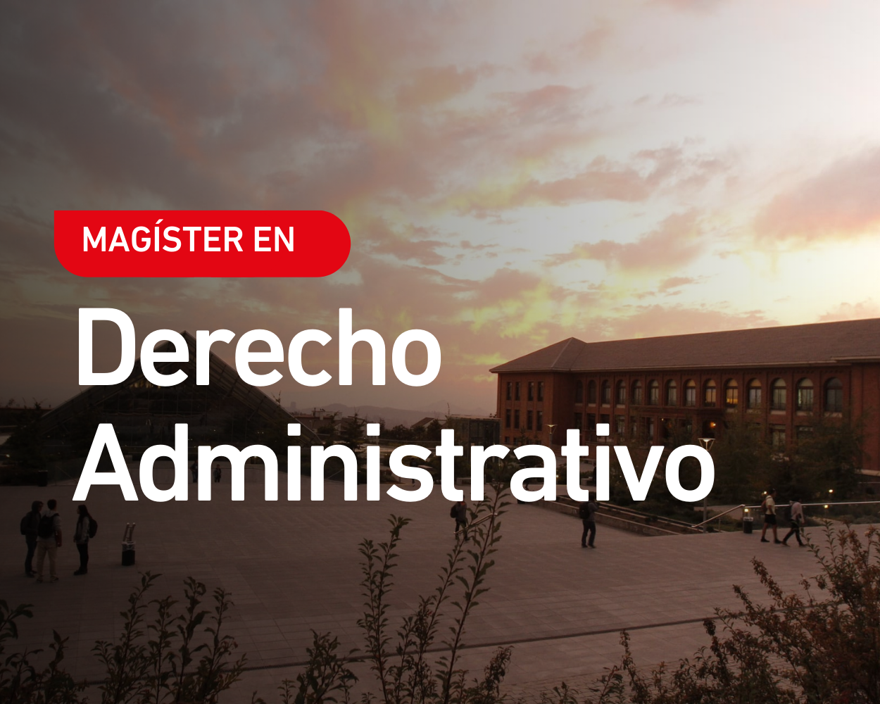 Magíster en Derecho Administrativo