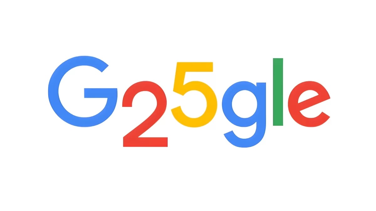 ¡Google celebra 25 años de existencia!