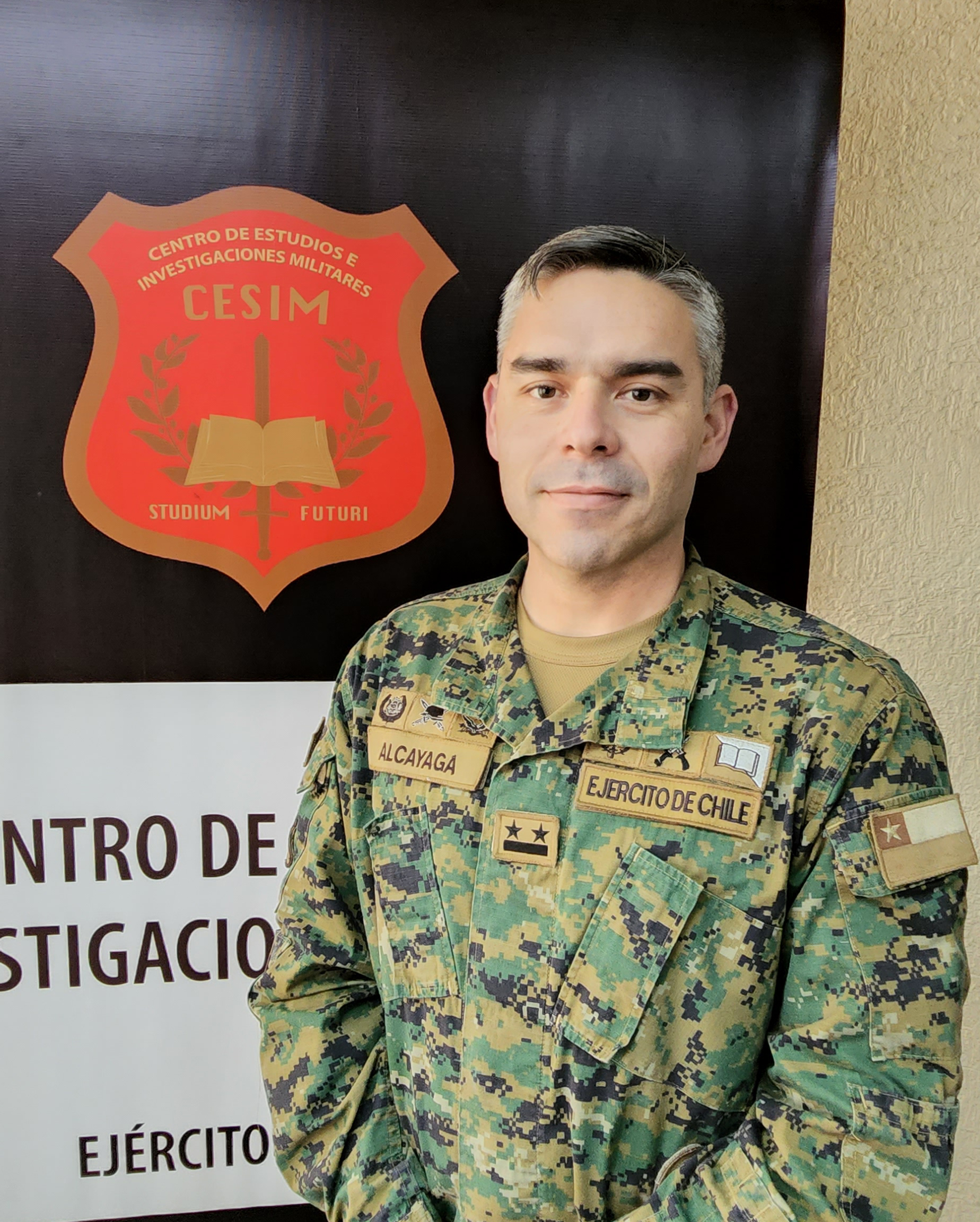 TCL (Mag.) Sergio Alcayaga De la Fuente. (Ejto. – CESIM)